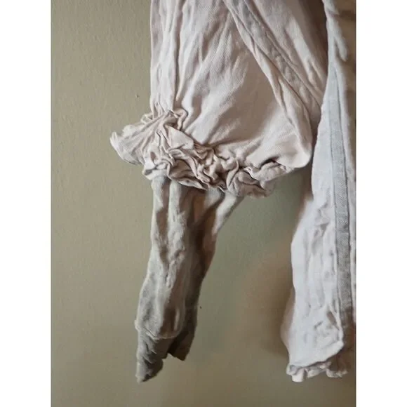 Theater Ware Costume Milwaukee Repertory Theater Blouse Boho Large Handmade - Picture 5 of 11